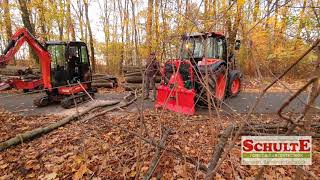 Oehler Seilwinde OL SW 5500P beim Holzrücken [upl. by Torp]