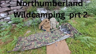 Northumberland wildcamping part 2 simonside hills camp [upl. by Ayhay]