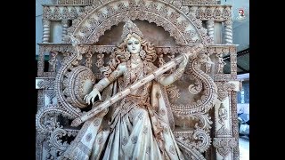 Saraswati Thakur  Saraswati Murti  Saraswati Puja  Saraswati Mata  Part 3 [upl. by Zebaj]