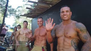 2021 Australian Firefighters Classic Calendar  behind the scenes photoshoot [upl. by Armallas]