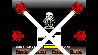 SHANGHAIVANIA Extreme Difficulty INK SANS Hard Mode Phase 3 INF HP How To Crash Your Pc [upl. by Sucramal]