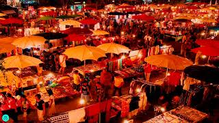 Sound Effects  Crowd Outdoor Market Large Crowd Ambience Foreign [upl. by Magen]