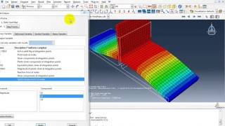 SIMULIA Abaqus  Weld Plate Analysis of T Joint [upl. by Ceporah]