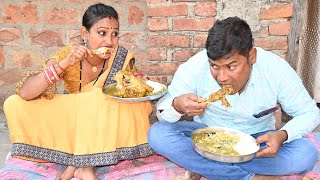 पगली खाई साबुत चिकन करीBhojpuri comedy [upl. by Airetnahs]