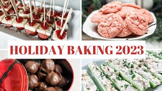 HOLIDAY BAKING 2023  CHRISTMAS BAKING GIFT IDEAS [upl. by Kerad840]