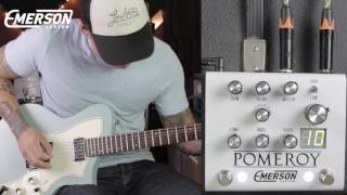 Emerson Custom Pomeroy OverdriveBoost pedal demo [upl. by Ettenoj]