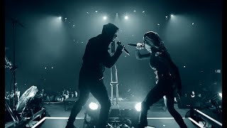 KAMELOT  Phantom Divine Shadow Empire ft Lauren Hart Official Live Video  Napalm Records [upl. by Bocyaj]