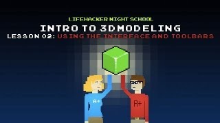 Intro to 3D Modeling Using the Interface and Toolbars [upl. by Ennayelsel]