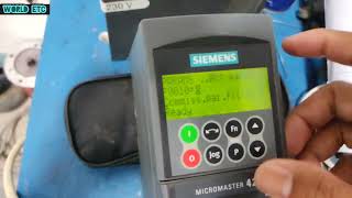 Siemens 420 Parameterizing the drive with BOP or AOP 2022 [upl. by Ploch]