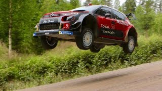 Mads Østberg  Citroën C3 WRC  PET  Rally Finland 2018 [upl. by Jolanta]