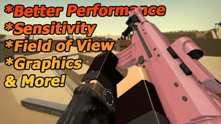 My Phantom Forces Settings Sensitivity Better Performance FOV and More [upl. by Irena]