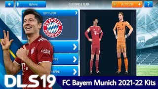 FC Bayern Munich 202122 Kits  DLS 19 [upl. by Manly534]