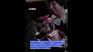 Robotic dogs in kimonos at Tokyo’s ShichiGoSan festival filling a void in Japan’s aging society [upl. by Dobson783]