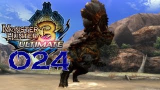 Lets Play Monster Hunter 3 Ultimate 024 Wii UHD  Wüstenhäuptling Barroth [upl. by Vite]