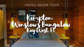 Kimpton Winslows Bungalows Hotel  Key West  Hotel Room Tour  May 2022 [upl. by Yknarf52]