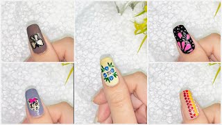 Top 5 Summer Nail art designs at Home  nail art designs 2024  easy and simple nails trending [upl. by Len386]