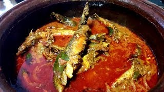 PORICHA MATHI SALAI MEEN KULAMBU FRIED SARDINE FISH CURRY [upl. by Eiclud]