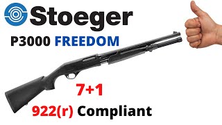 Stoeger P3000 Freedom Max Capacity Turkish Pump Shotgun [upl. by Englis357]