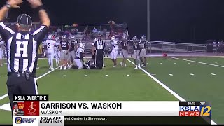 Game of the Week Garrison Bulldogs vs Waskom Wildcats [upl. by Colet460]