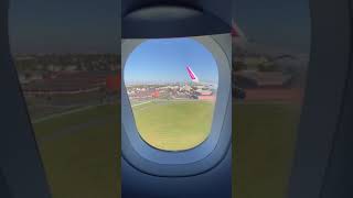 Landing at Warsaw Chopin Airport on Wizzair flight with Warsaw skyline overview [upl. by Tugman]