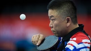 Table tennis highlights at London 2012 Paralympic Games [upl. by Ellednahc]