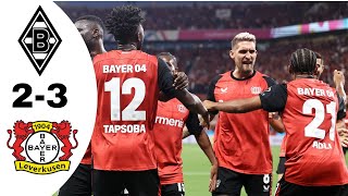 Borussia Mgladbach VS Bayer Leverkusen 23 Highlights  Bundesliga 20242025 [upl. by Ramah672]