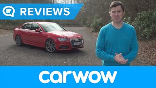 Audi A4 Saloon 2018 review  Mat Watson Reviews [upl. by Irol]