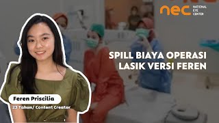 Total Biaya Lasik Feren Priscilia di National Lasik Center [upl. by Isola885]