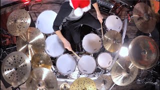 Santa Tell Me  Drum Cover  Ariana Grande [upl. by Nerehs949]