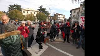 Grassina flash mob contro la violenza alle donne [upl. by Annuaerb128]