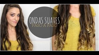 PEINADO ONDAS SUAVES quotPASO A PASOquot CON CURL SECRET PREVIA  Esbatt [upl. by Elrem]