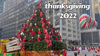 Thanksgiving parade NYC 2022  Audience View  Macys Day festival New York [upl. by Yentuoc]