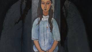 a1960 Amedeo Modigliani Italian 18841920 shorts art painting classical publicdomain [upl. by Thaxter738]