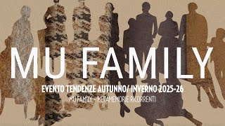 MU Family  FallWinter 202526 Tendenze talk [upl. by Courcy]