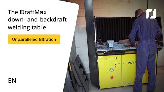 DraftMax workbench used for grinding at a welding school [upl. by Tien282]