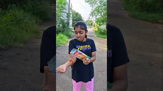 BLOOD prank on my sister 😱TomampJerry 🤣DiyaIshwarya shorts viralvideo [upl. by Lichter]