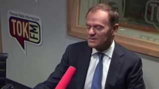 Donald Tusk komentuje słowa Sikorskiego dla Politico w TOK FM [upl. by Rma]