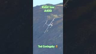 RIDIN’ LOW IN THE LAKE DISTRICT RAF A400 LOW LEVEL FLYING • CUMBRIA LFA17 fyp shorts tedconingsby [upl. by Hemetaf]