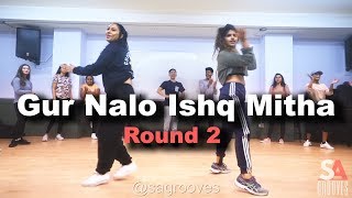 Gur Nalo Ishq Mitha Remix  SAgrooves Choreography [upl. by Emiolhs533]