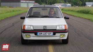 Peugeot 205 GTi ESSAI VIDEO  Numéro sacré prix avis fiche technique [upl. by Merceer]