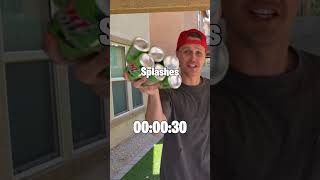 How Fast Can You Drink Fortnite Shields IRL [upl. by Aicilaanna]