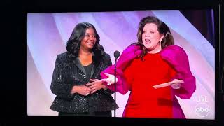 Melissa McCarthy and Octavia Spencer Oscars 2024 [upl. by Anstus410]