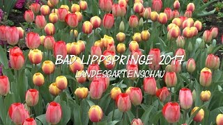 LANDESGARTENSCHAU BAD LIPPSPRINGE 2017  RUNDGANG [upl. by Nedi17]