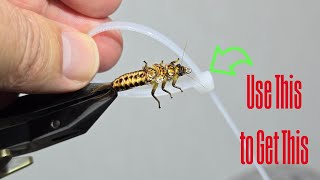 Tying the BEST AND EASIEST Golden Stonefly Nymph Pattern [upl. by Winson]