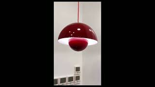 Modern Pendant Light semicircular Nordic color chandelier lamp [upl. by Dillie]