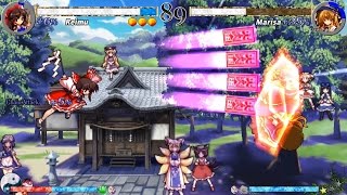 Touhou 135 Hopeless Masquerade  Reimu Hakurei No Commentary [upl. by Luelle]