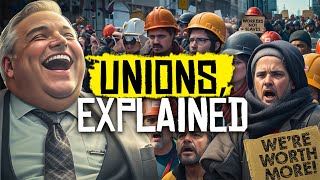 Why Unions Started to Decline  A Deep Dive [upl. by Haidabej]