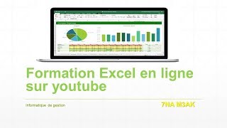 présentation de la formation excel informatique de gestion [upl. by Aennaej]