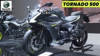 2024 Benelli Tornado 500 Launch 💥 Better than Suzuki GSX 8R   EICMA 2023  Benelli New Bike [upl. by Noivad523]