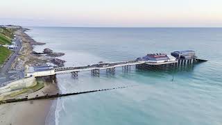 Cromer Pier and Church Norfolk UK [upl. by Ahsam]